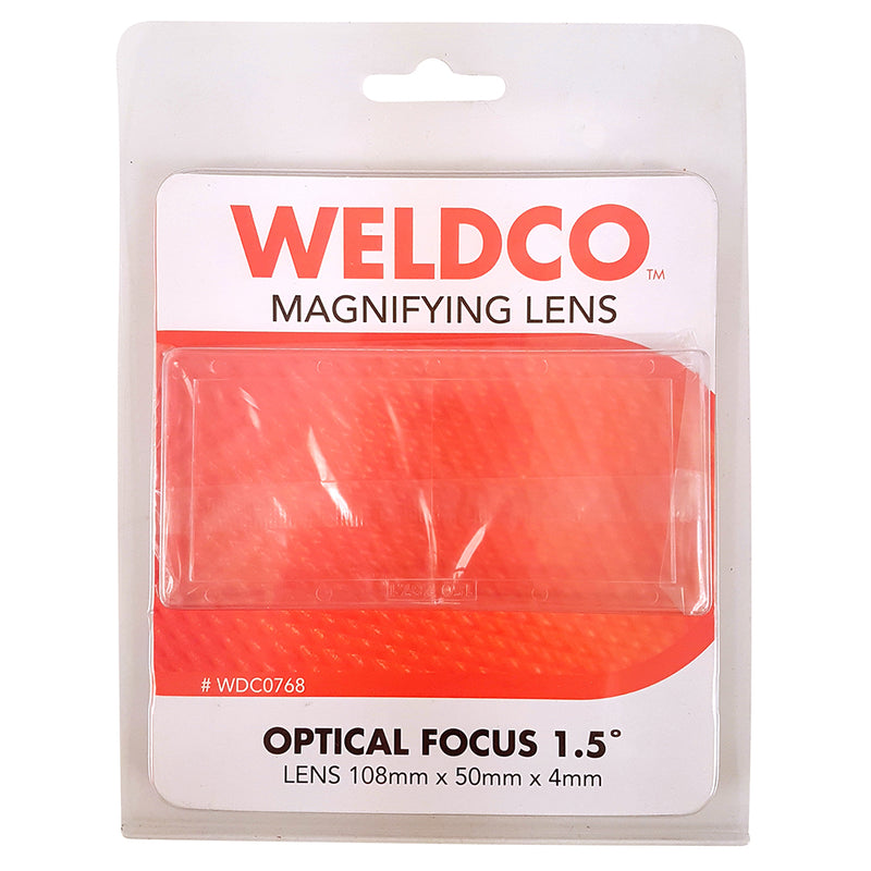 Weldco 1Pc Welding Helmet Magnifying Lens - 1.5 Degree