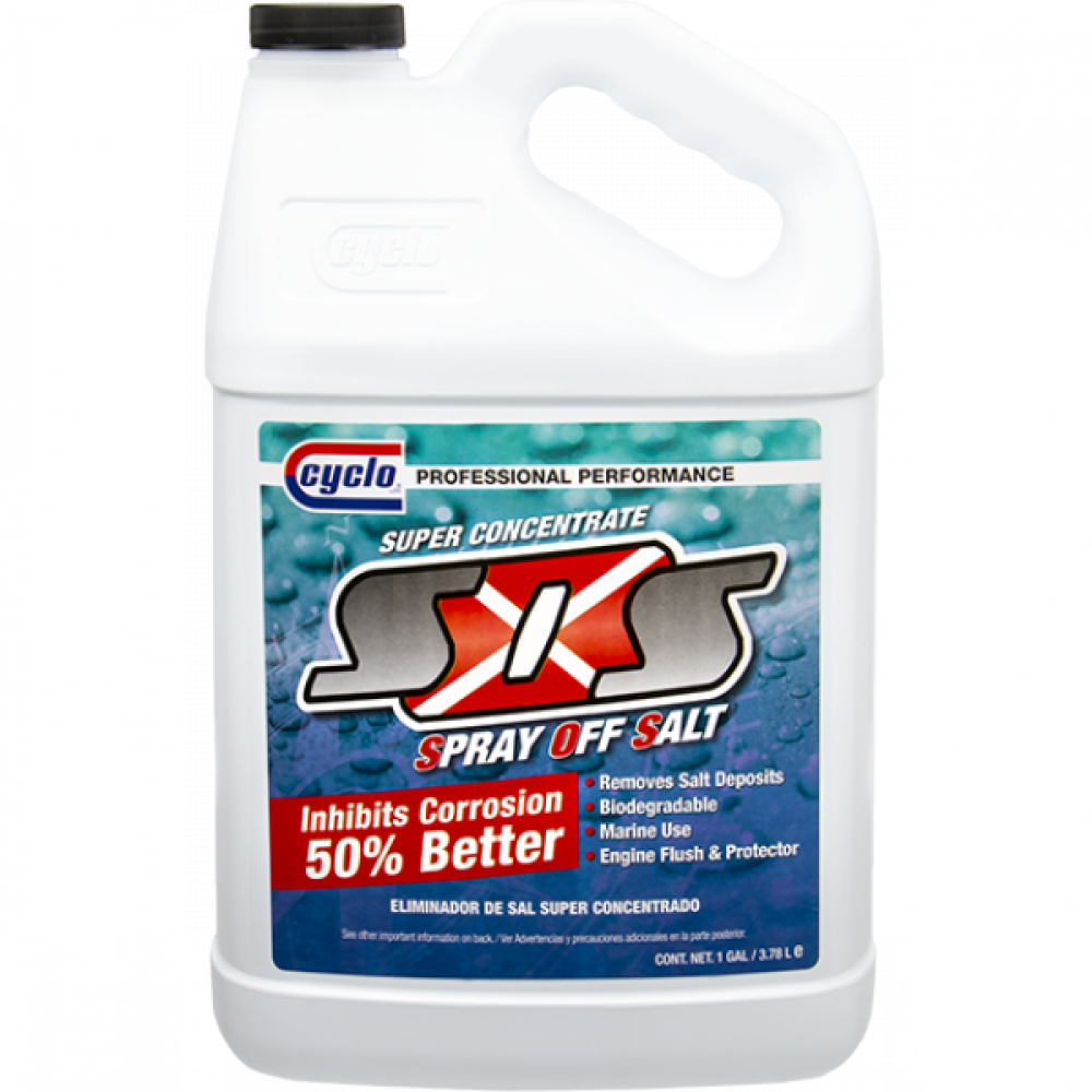 Cyclo Spray Off Salt 3.78L Mixer Combo