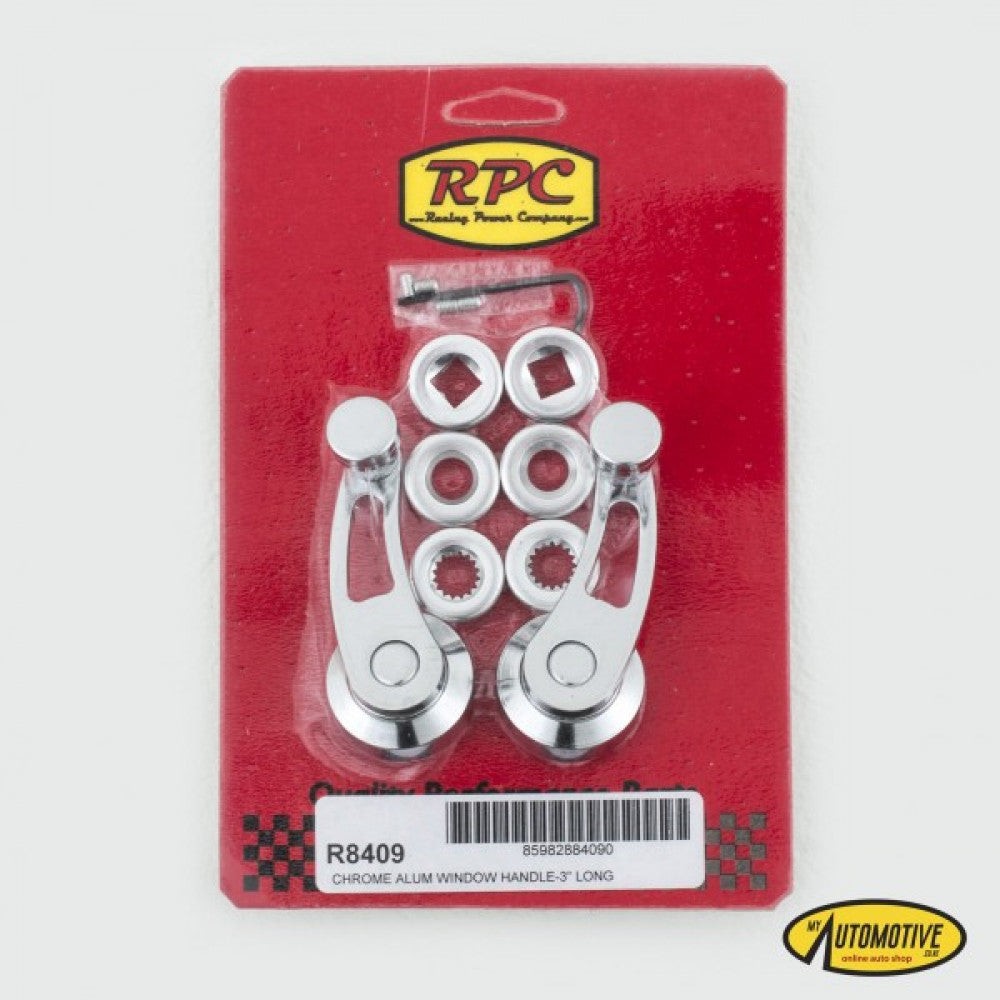 RPC Chrome Aluminium Window Handle 3" #8409