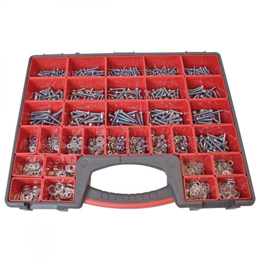 2825 Pce Machine Screws, Nuts & Washers Master Kit