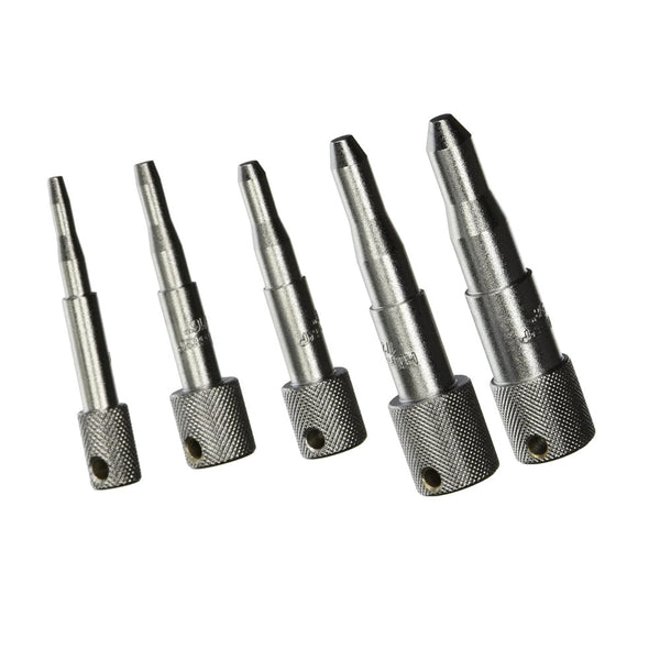 Hilmor 1839008 Punch Swage Set, 5 Piece, 1/4" To 5/8"
