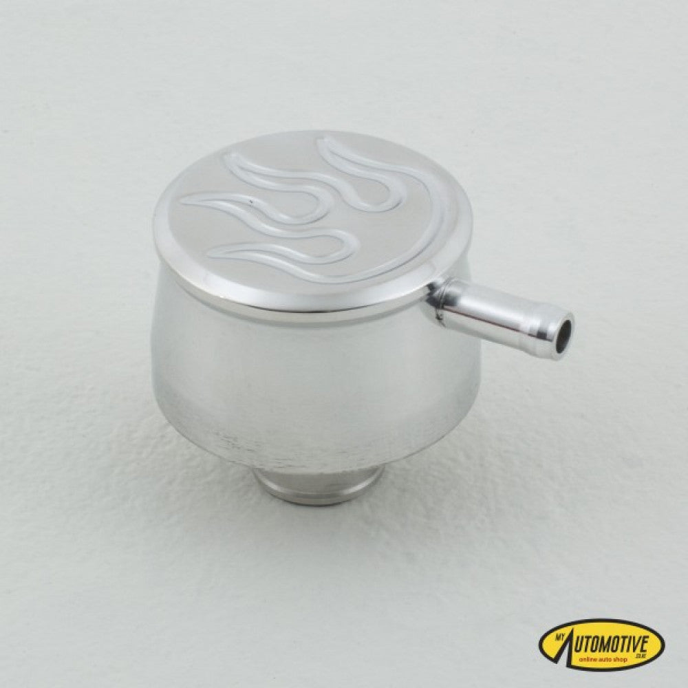 Aluminium Flamed Breather With PCV #S6000X