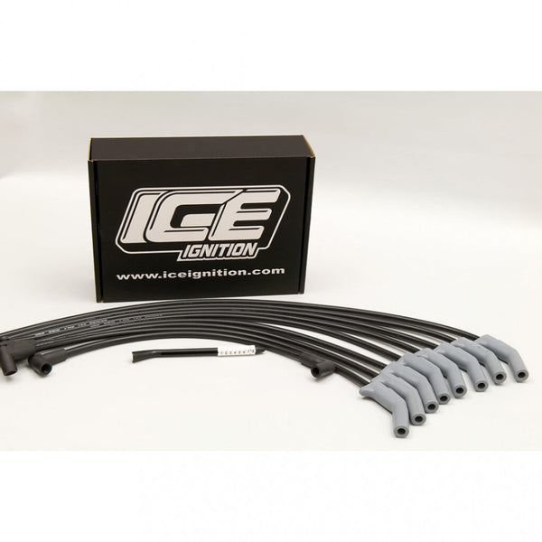 Ice Ignition 9mm Leads Early Fits Ford 302/351 Windsor Around Cove#ICE9FOR809