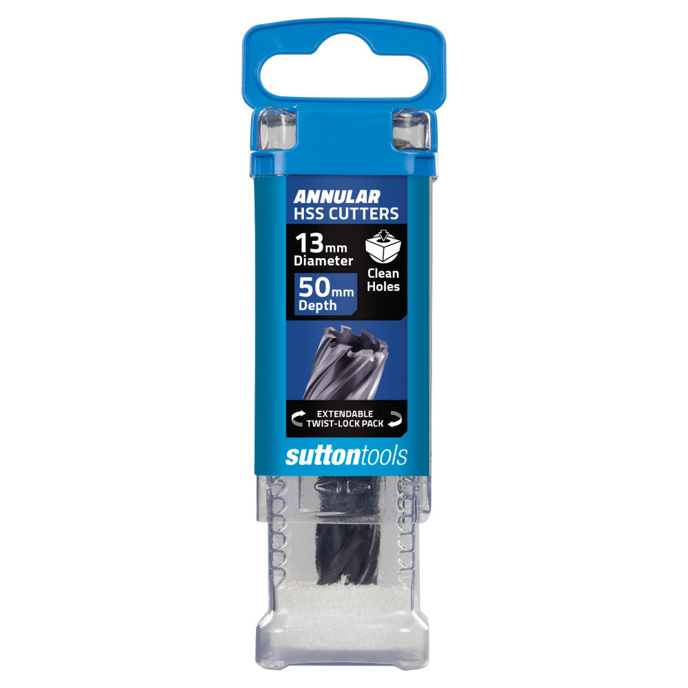 Sutton Tools Annular Cutter M2Al HSS TiAlN 13 x 50mm