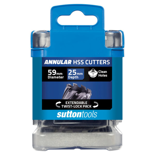 Sutton Tools Annular Cutter M2Al HSS TiAlN 59 x 25mm