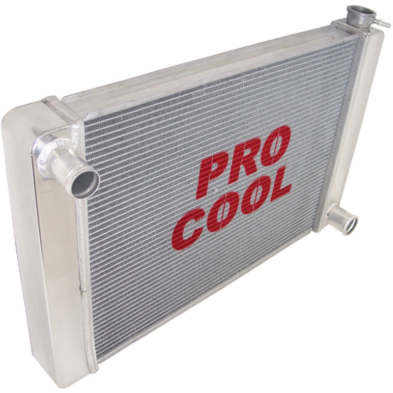 Pro Cool Polished Aluminium Radiator Chev 33"