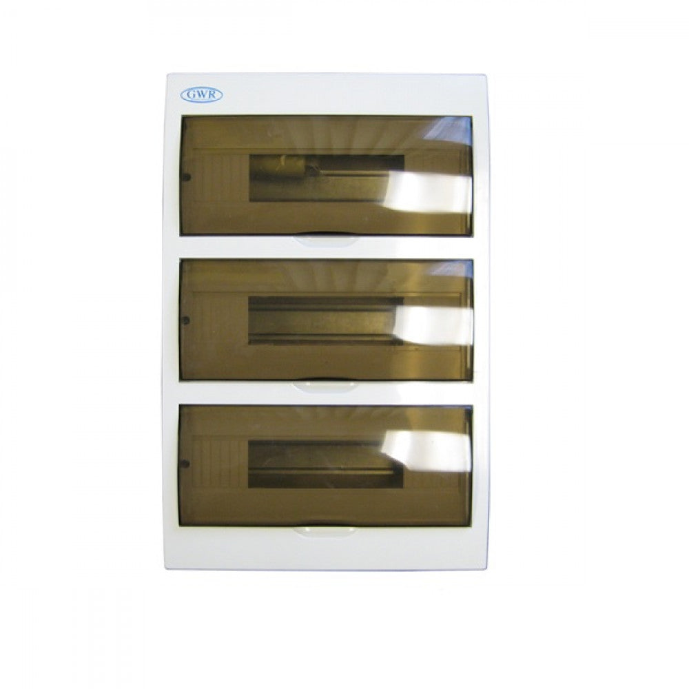 36 Pole Distribution Board Surface Mount With Window
