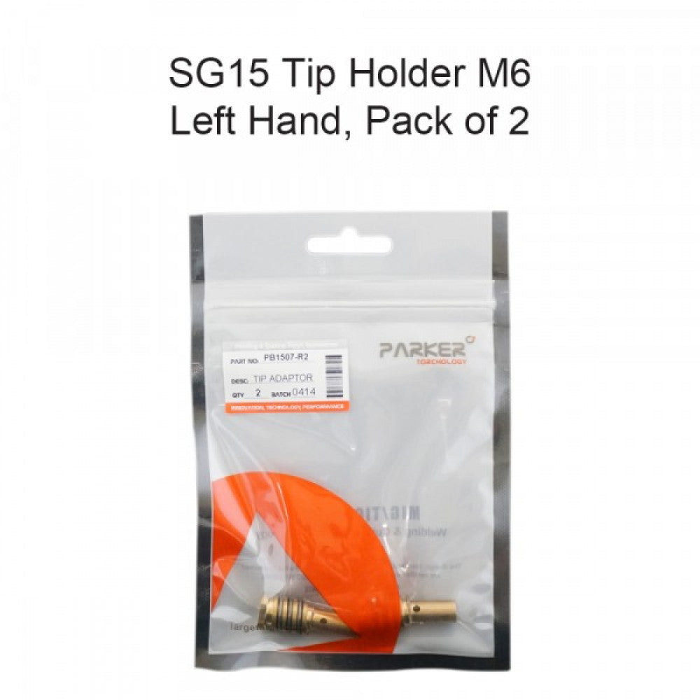 Parker SG15 Tip Holder M6 Left Hand Pack Of 2