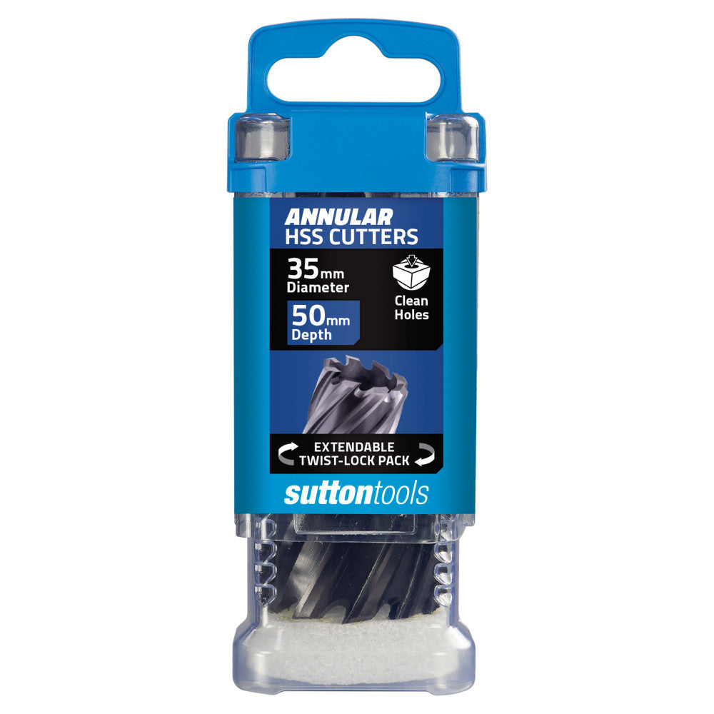 Sutton Tools Annular Cutter M2Al HSS TiAlN 35 x 50mm