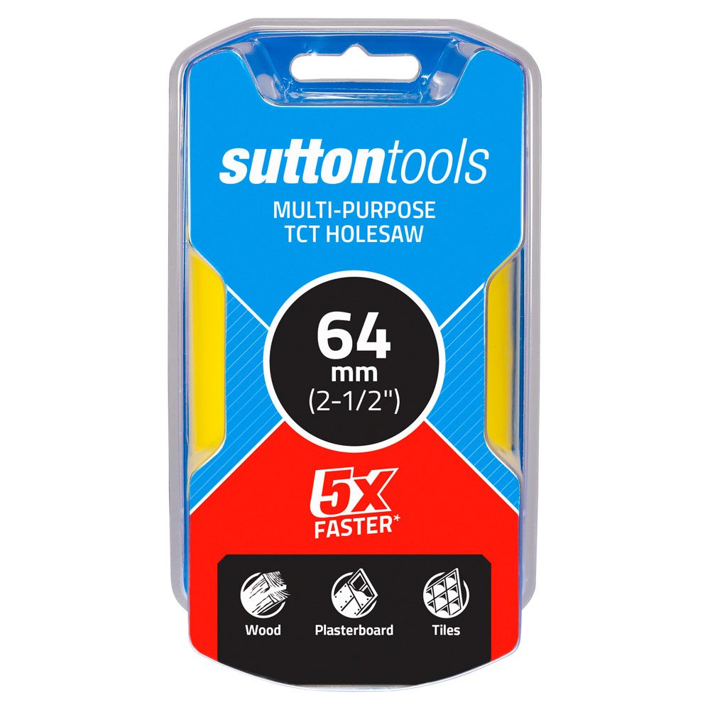 64mm Sutton Multipurpose TCT Holesaw