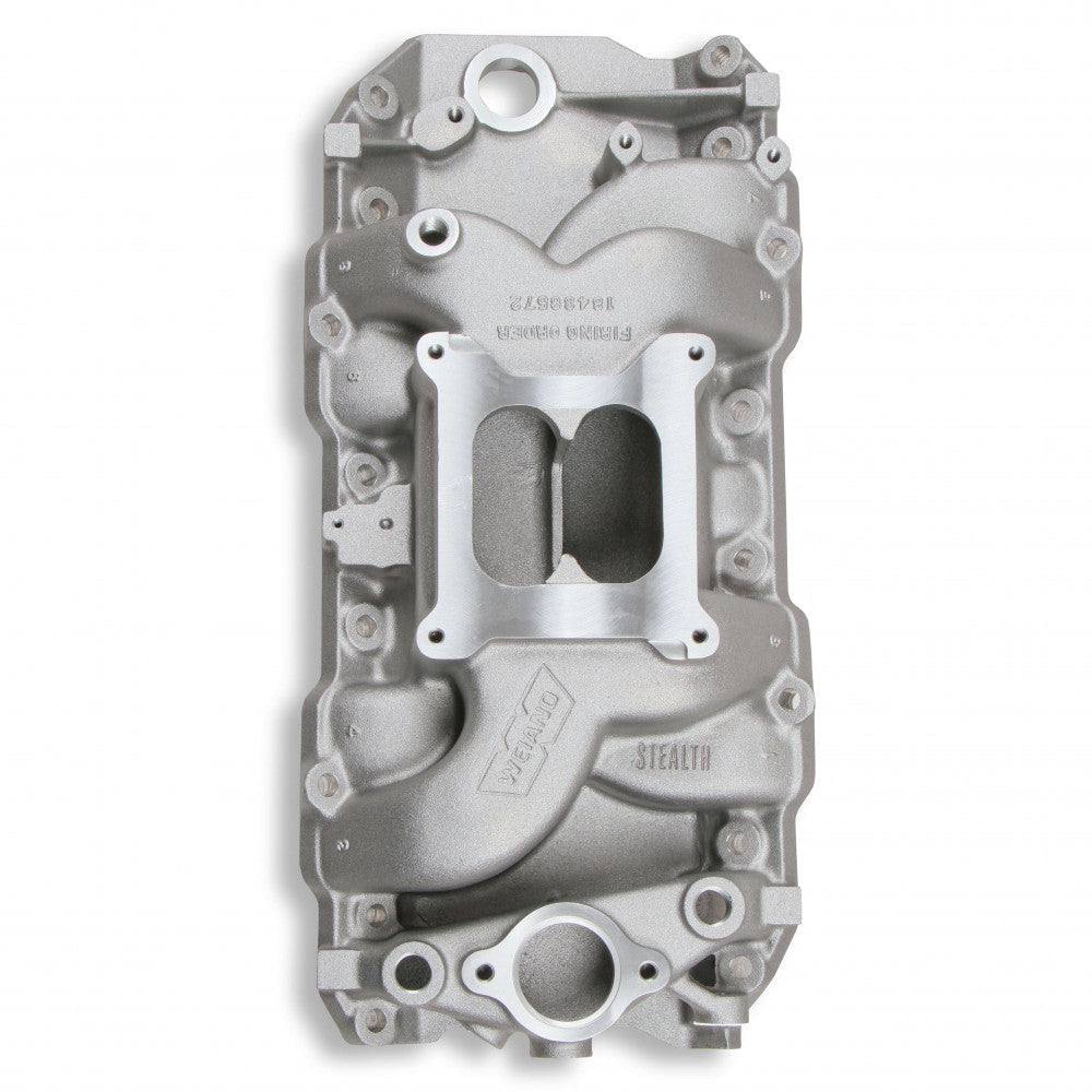 Weiand Intake Manifold (Chev BB) Stealth - Oval Port Each #8019