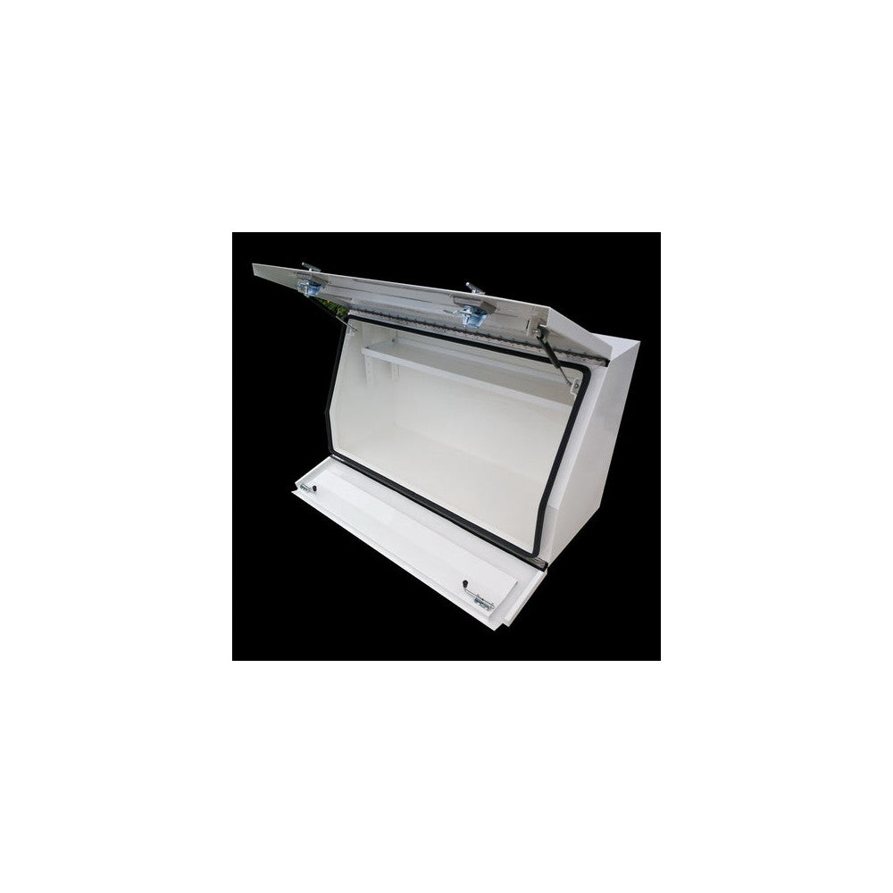 Split Door Toolbox - White
