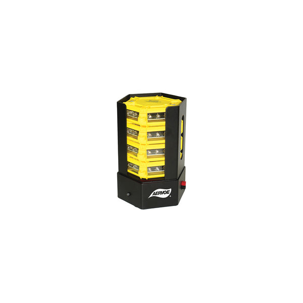 L.E.D Flare Kit - 4-Pack Charging Stand - Yellow