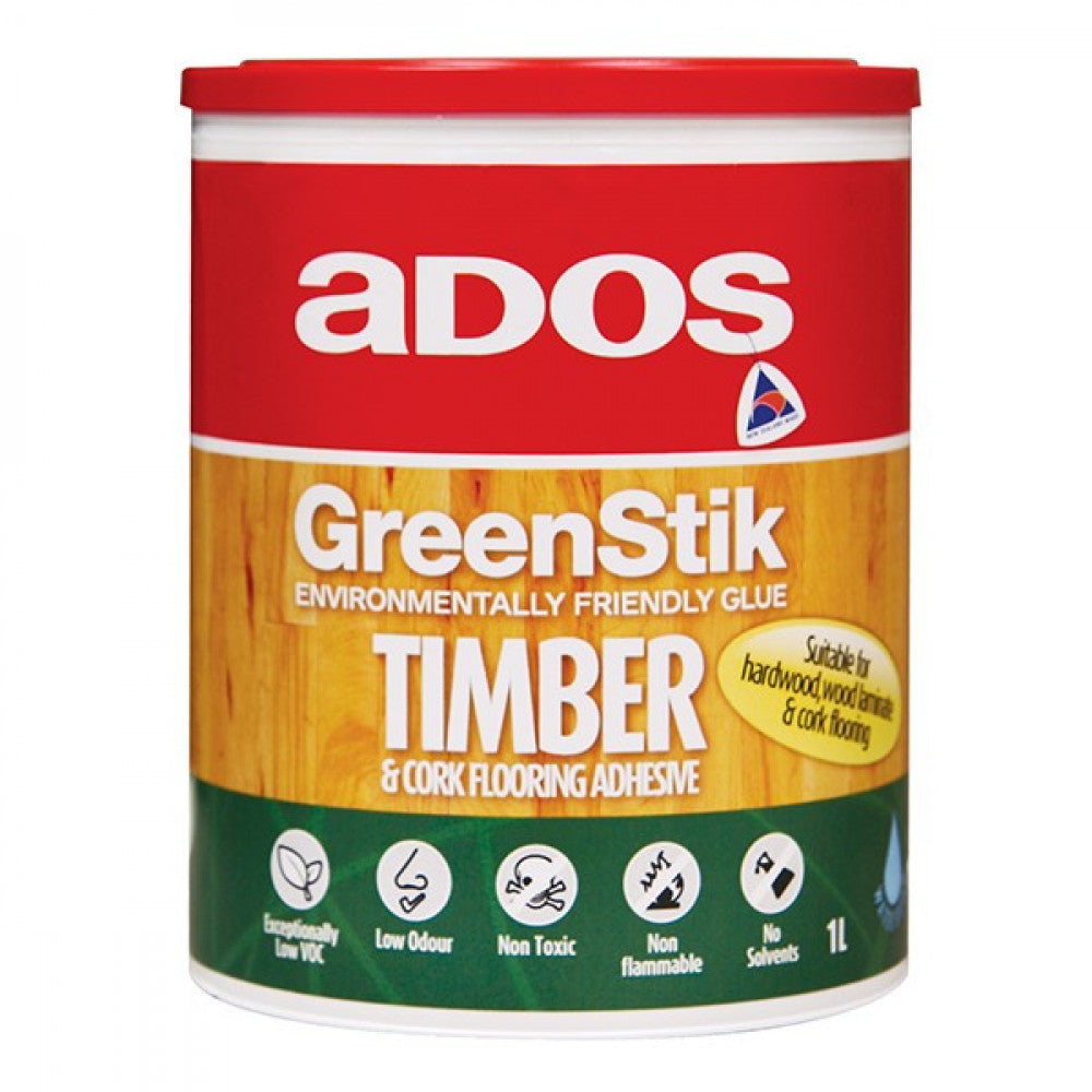 GreenStik Timber & Cork Flooring Adhesive 4L