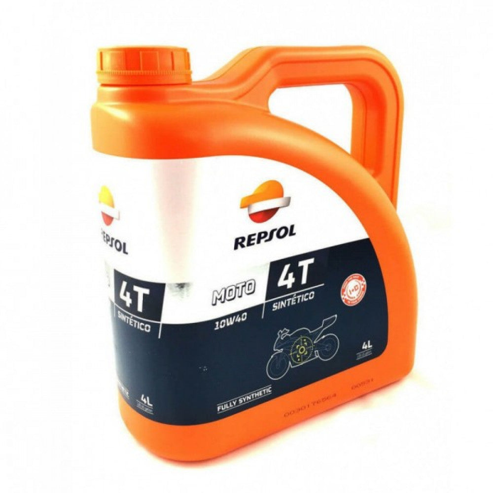 Repsol Moto Sintetico 4T 10W40 4Litre (full Syn)