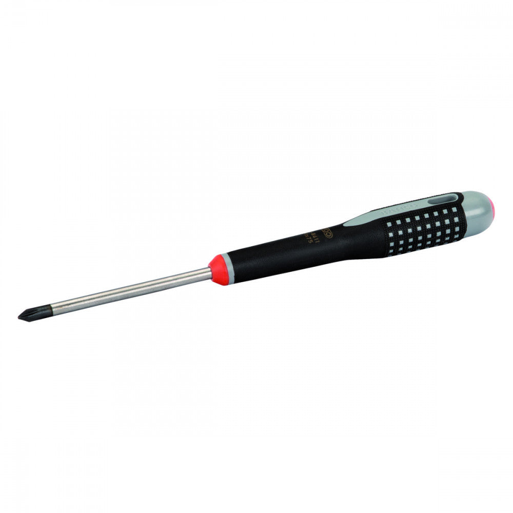 Bahco ERGOâ„¢ Phillips Screwdriver With Rubber Grip PH1 x 75mm 27mm