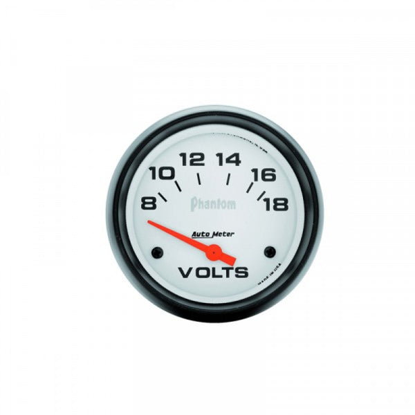 AutoMeter Phantom Voltmeter 8-18 Volts