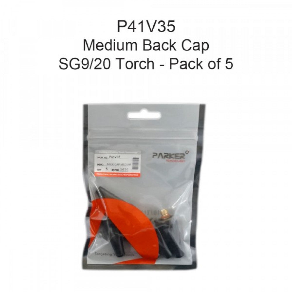 Parker Medium Back Cap SG9/20 Pack Of 5