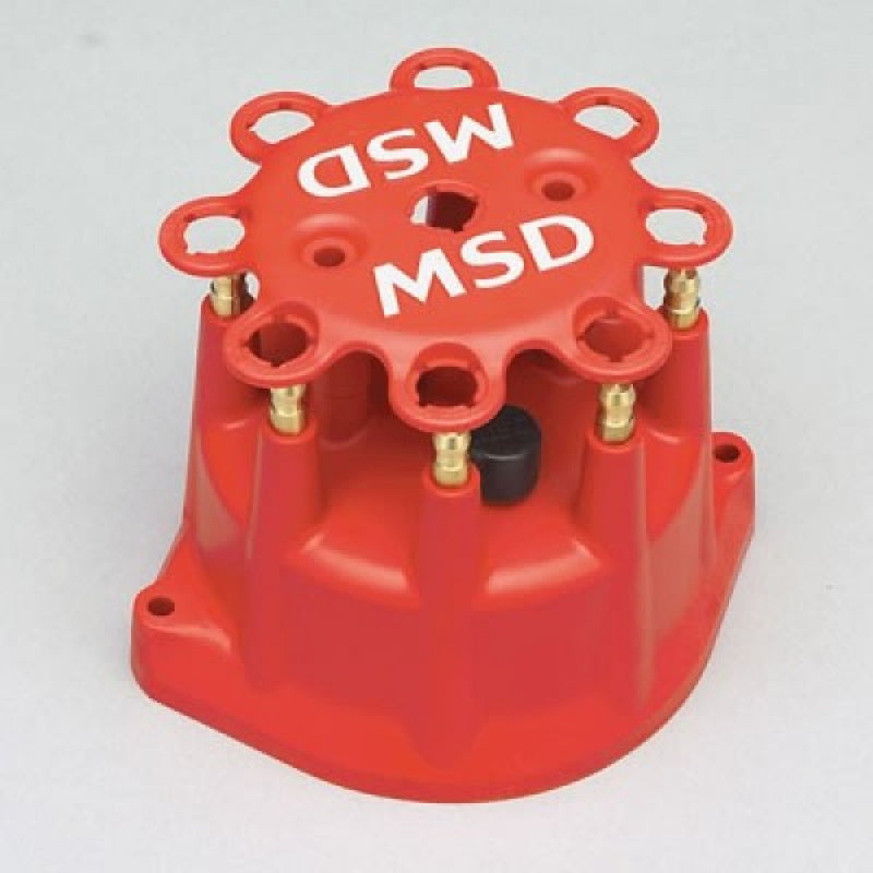 MSD Distributor Cap Small Diameter Red Each