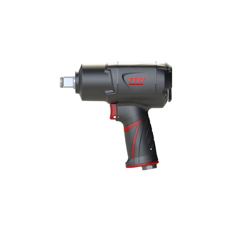 M7 Air Impact Wrench 3/4" Drive Twin Hammer Quiet 1400Ft