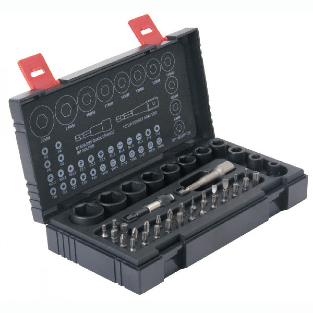 HiKOKI 41pc Impact Socket/Driver Bit Kit