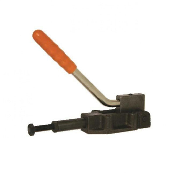 Straight Line Clamp Long Handle P2500L,Stroke 75mm Spindle Ctr Ht 22mm F 2500kg