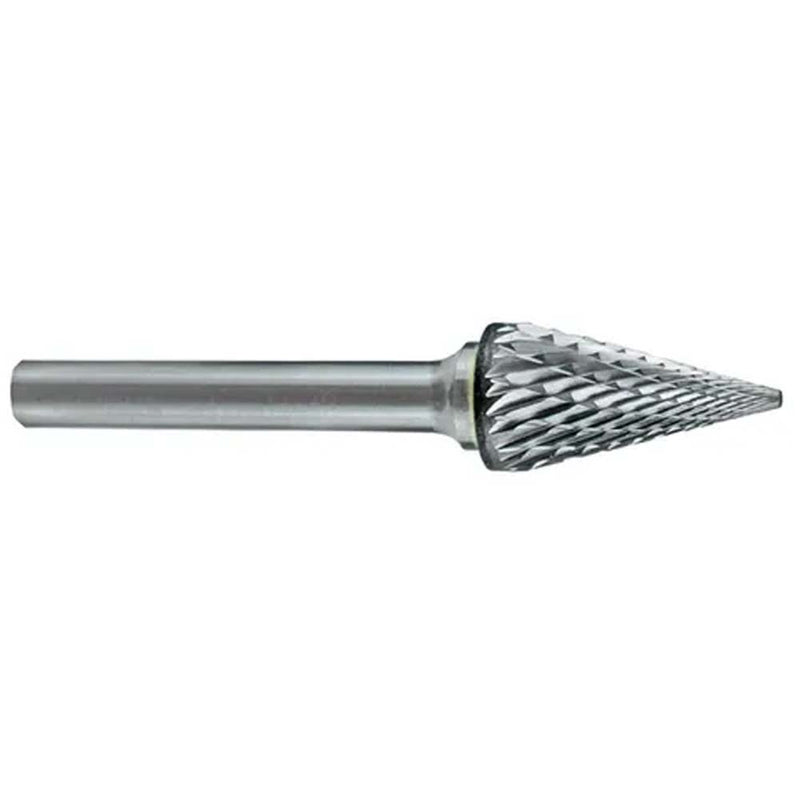 Holemaker Carbide Burr 1/8 x 1/2 x 1/8inch Cone Shape