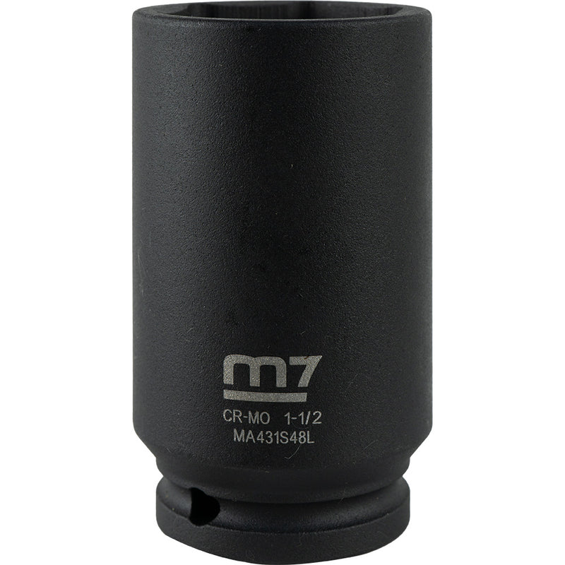 M7 Deep Impact Socket 1/2in Dr. 1-1/2in