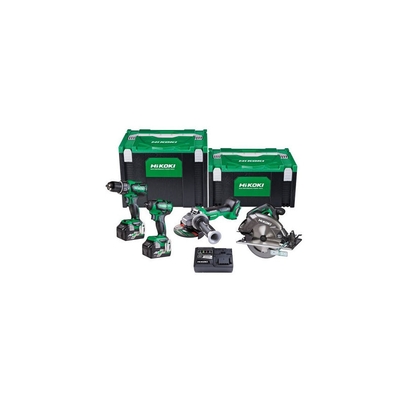 HiKOKI 36V/18V Multi Volt Brushless 4-Tool Kit - KC36184DA(GRZ)