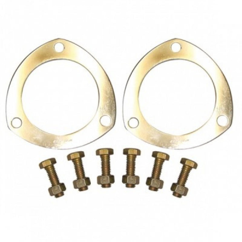 Proform 3" Diameter, 3-Hole Collector Gasket Kit With Bolts And Nuts
