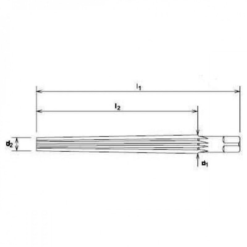 5/8" Taper Pin Reamer