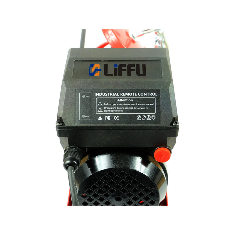 Liffu Electric Hoist 230V Wire Rope 18m 200Kg PA200 With Remote Control