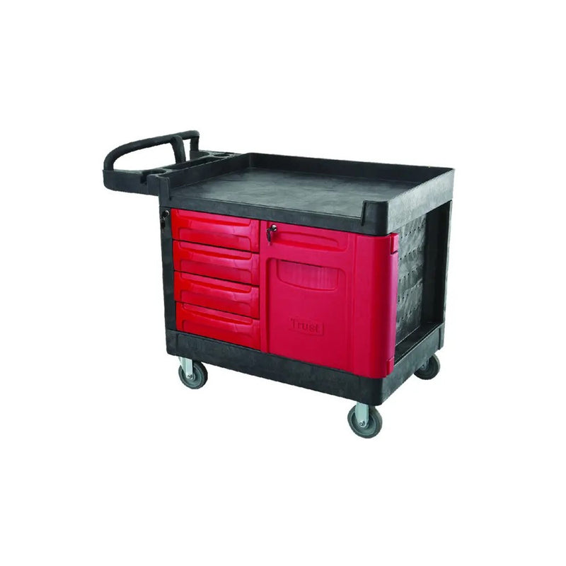 Mobile Work Centre, 4 Drawer & Cabinet