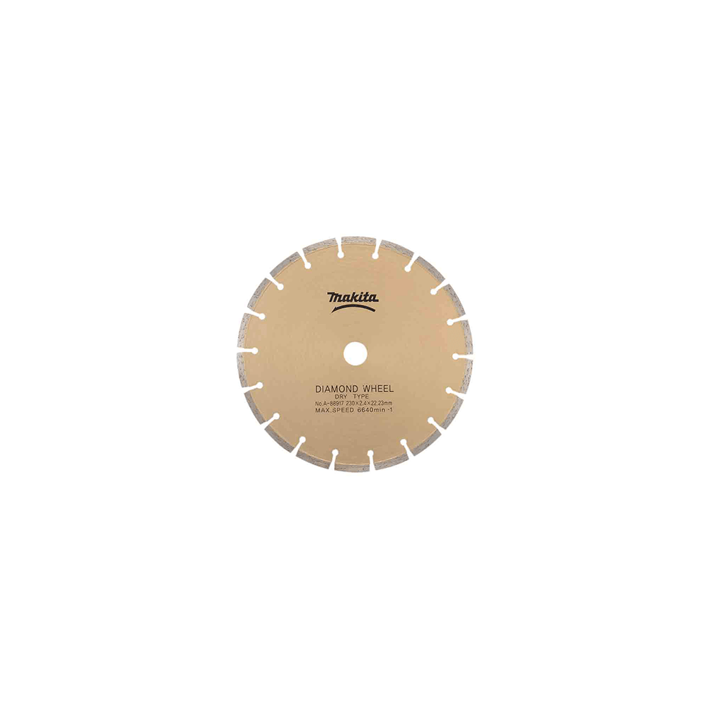 Makita Diamond Circular Saw Blade 230x22mm Dry