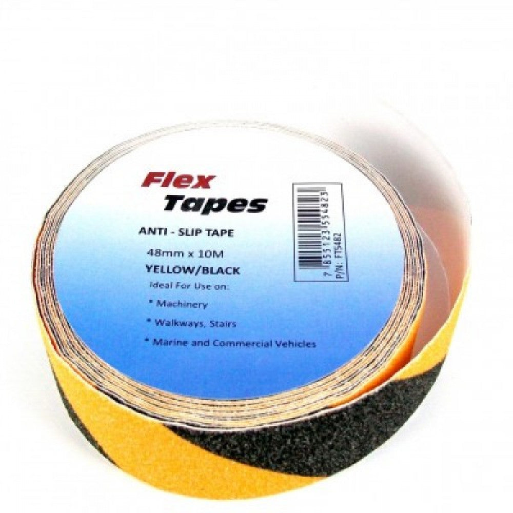 Anti Slip Tape Yellow/Black 48mm x 10M