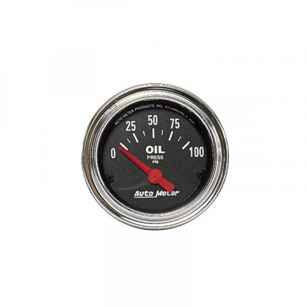 AutoMeter Traditional Oil Press 0-100psi 2-1/16