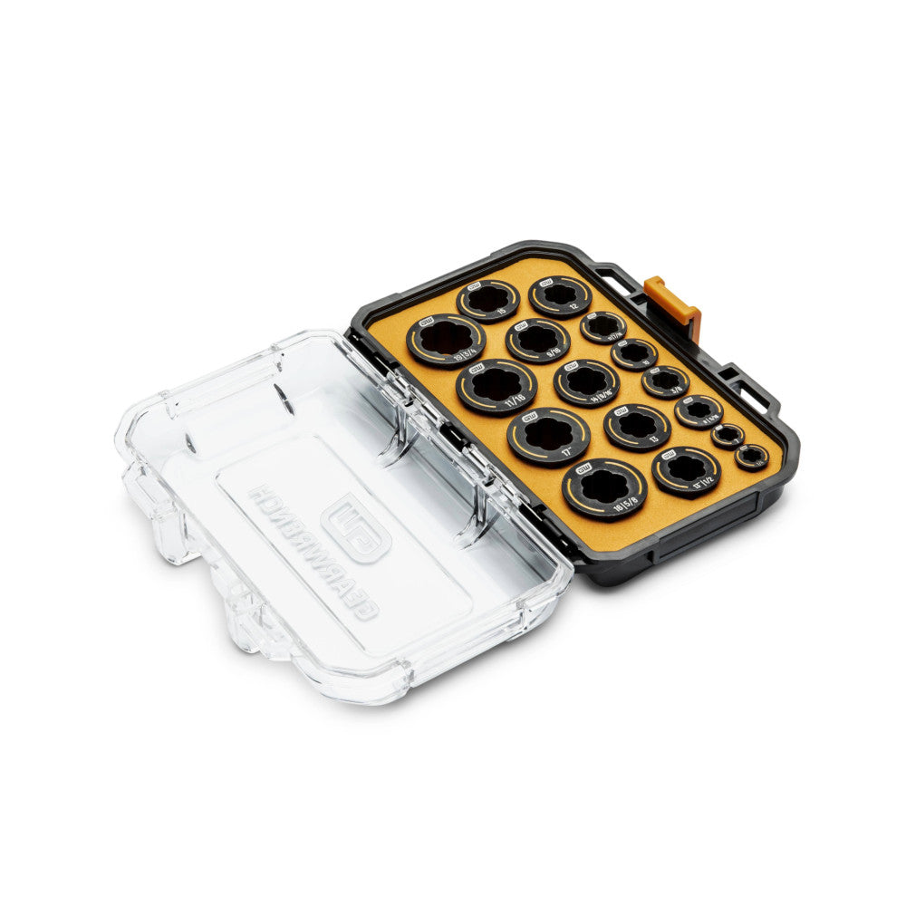 GEARWRENCH 16Pc Bolt Biter™ SAE/Metric Wrench Insert Set