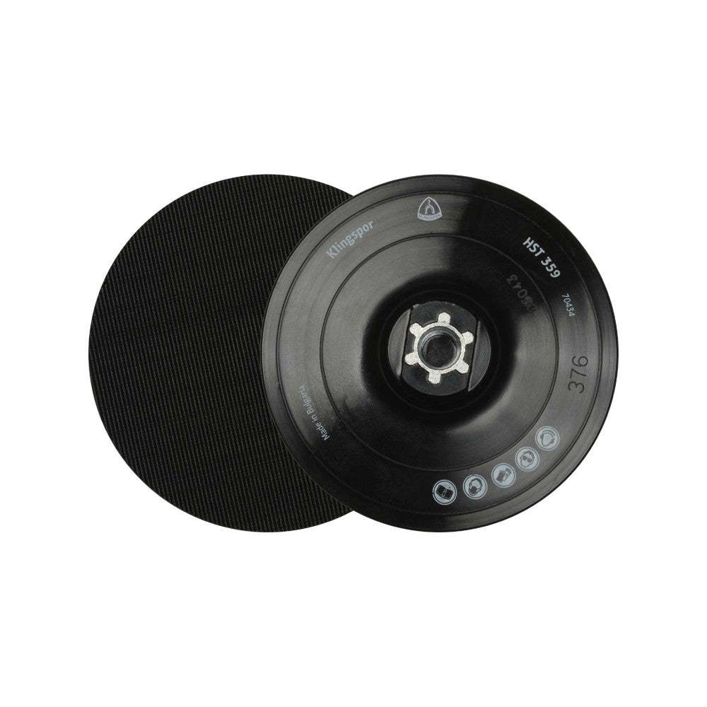 Klingspor NDS 555 Premium Self Fastening Backing Pad - 125mm