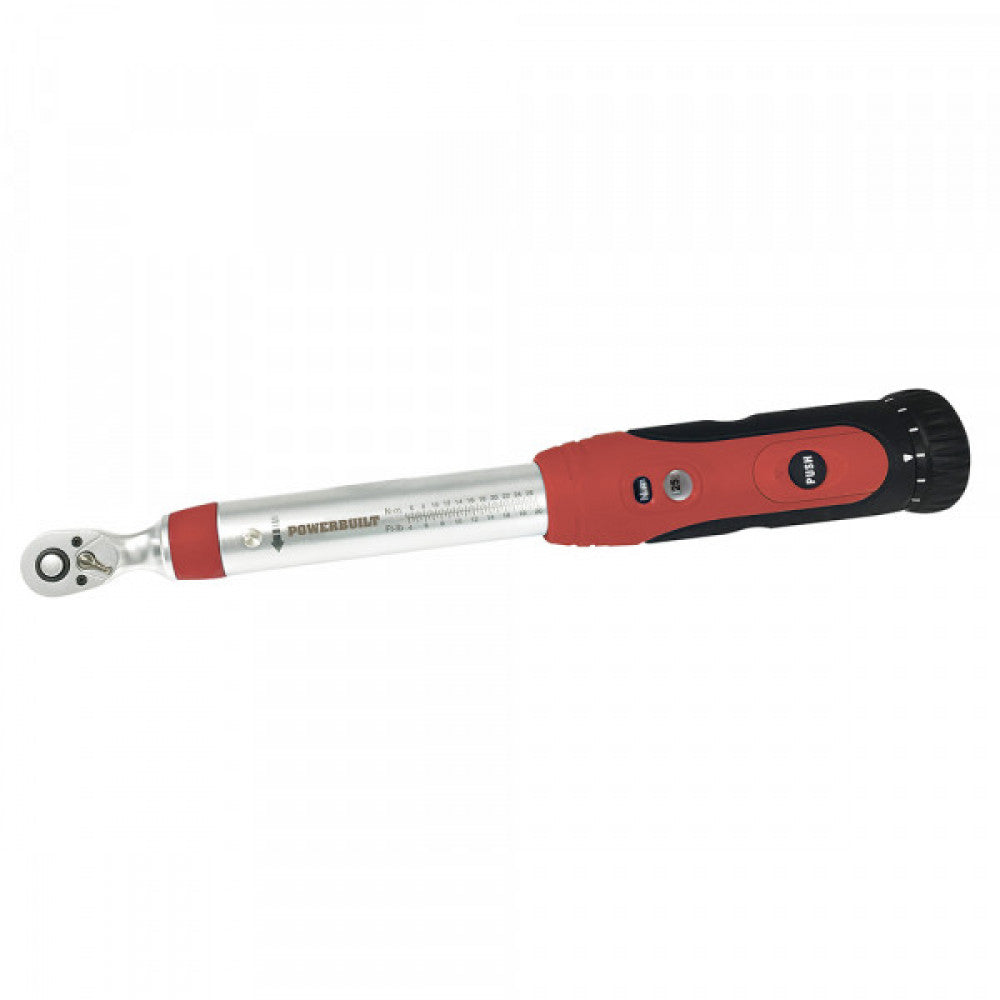 Powerbuilt 1/4Dr Torque Wrench - Window Type Scale