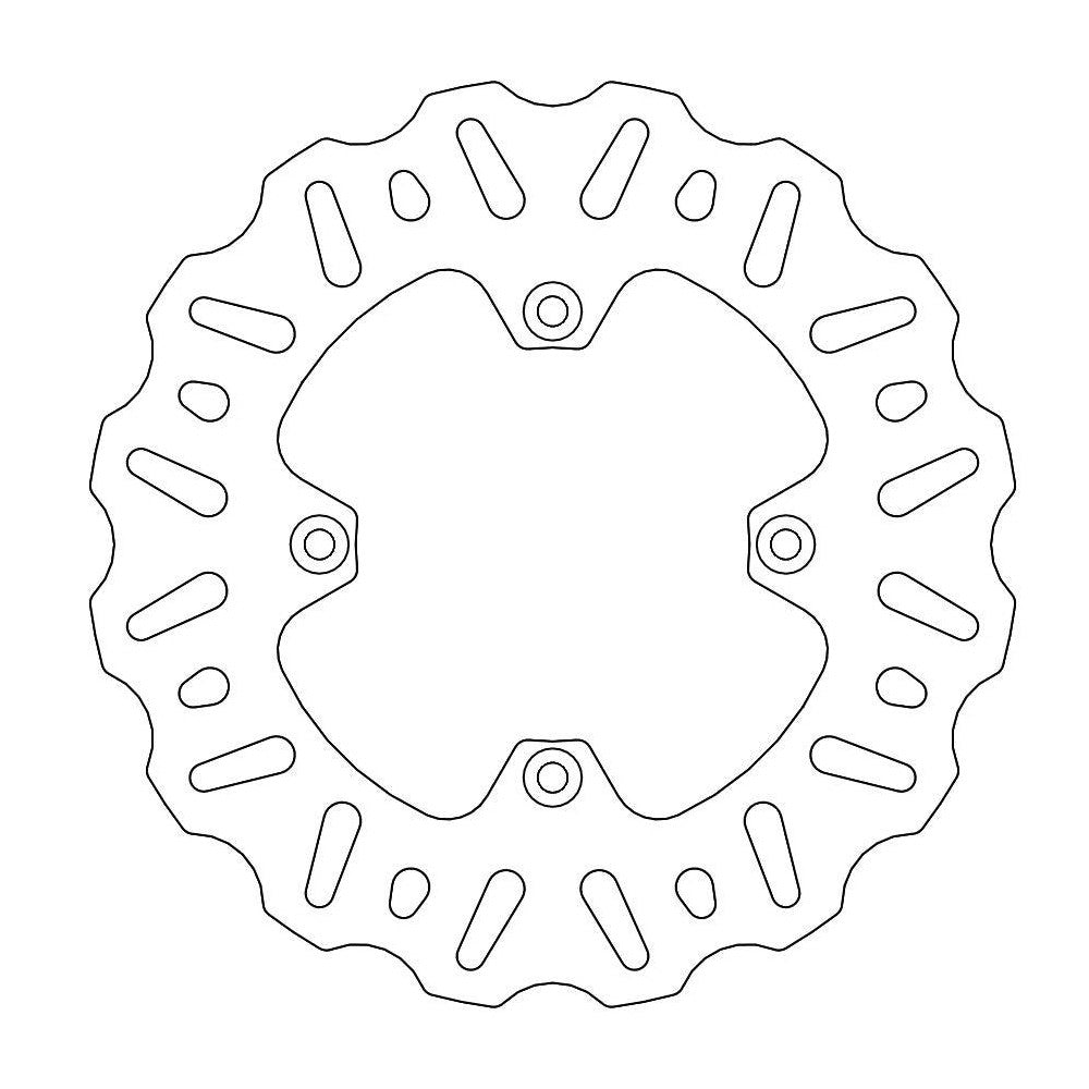 Brake Rotor Moto Master Nitro Rear Suzuki Rm85 05-21