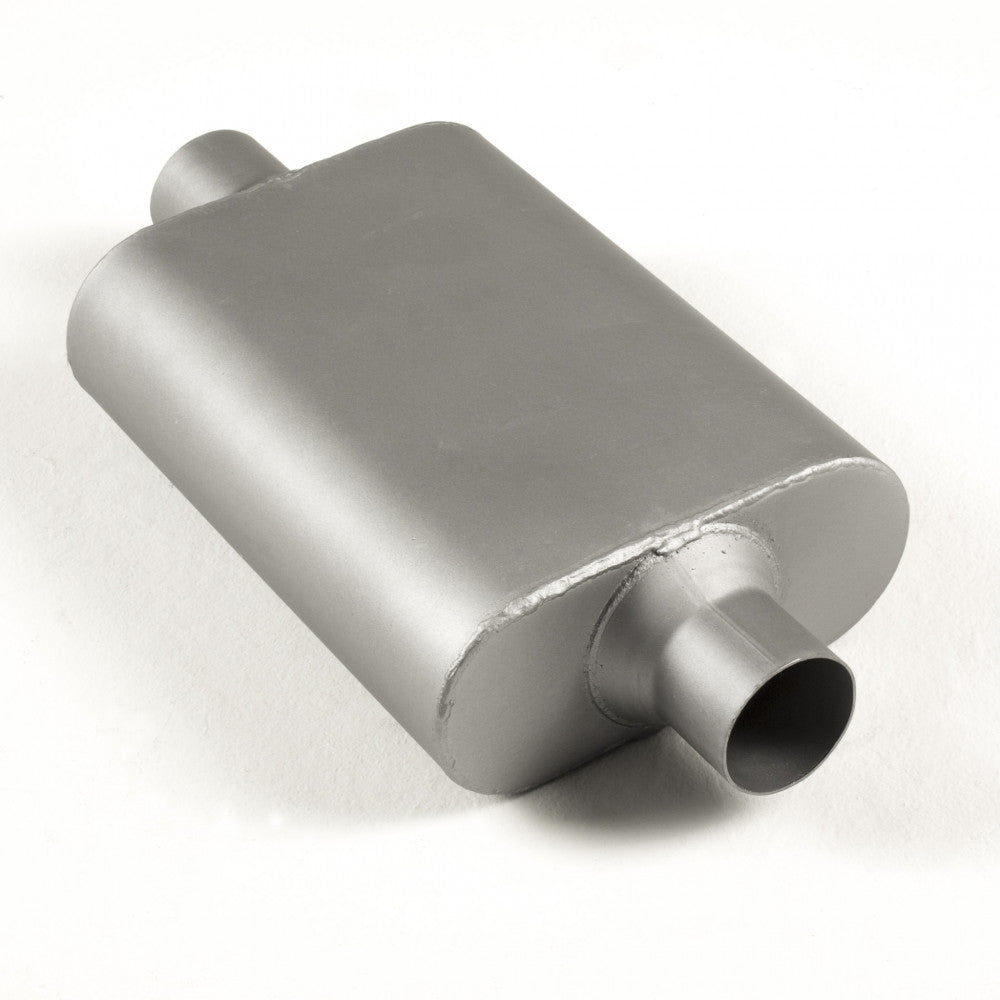 AFTERBURNER Universal 2 Chamber 2.50 Inch Center In/Center Out Muffler#ABE42540