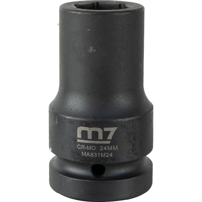 M7 Deep Impact Socket 1in Dr. 24mm