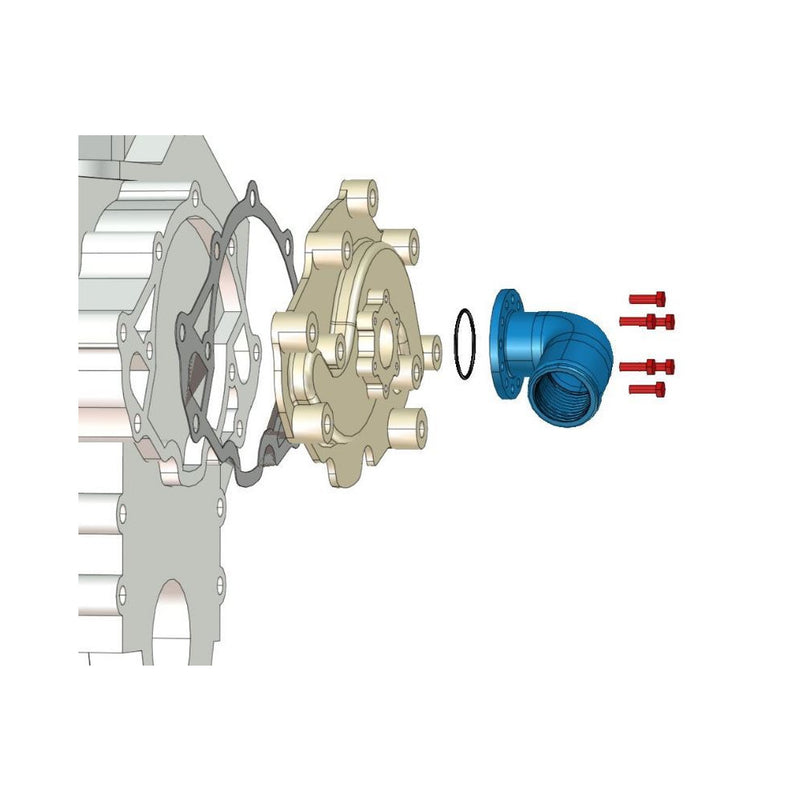 DAVIES CRAIG FORD WINDSOR (EARLY) EWP HEADER-ADAPTOR (8640)