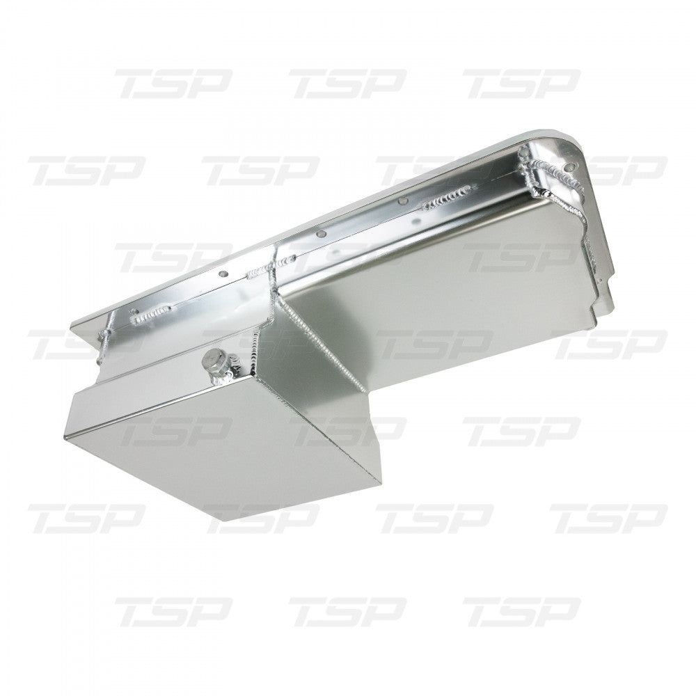 TSP LSX Fabricated Aluminum 7-Quart Rear Sump Oil Pan KIT #81004-CA-R