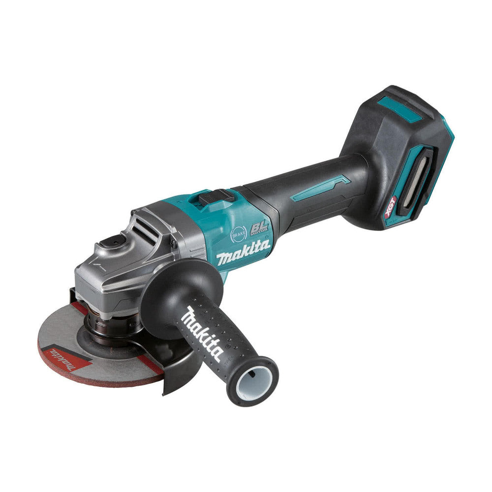 Makita 40Vmax XGT Brushless 125mm (5") Slide Switch Angle Grinder - BARE TOOL