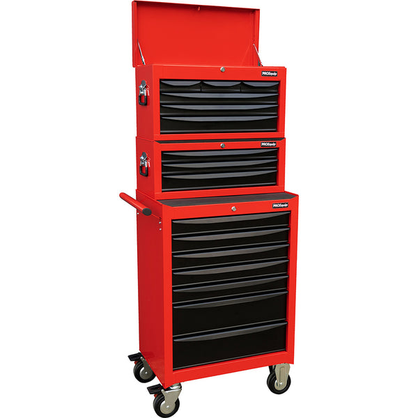 Proequip 16-Drawer Tool Box Stacker Combination