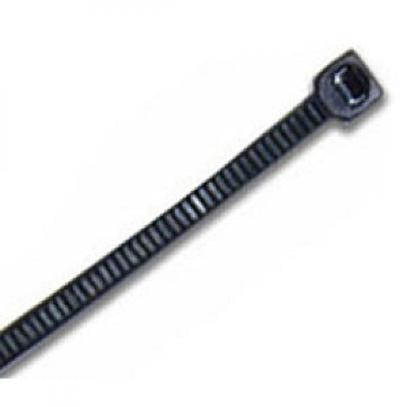 Isl 200 x 2.5mm Uv Nylon Cable Tie - Blk. - 100Pk