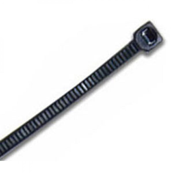 Isl 100 x 2.5mm Uv Nylon Cable Tie - Blk. - 100Pk