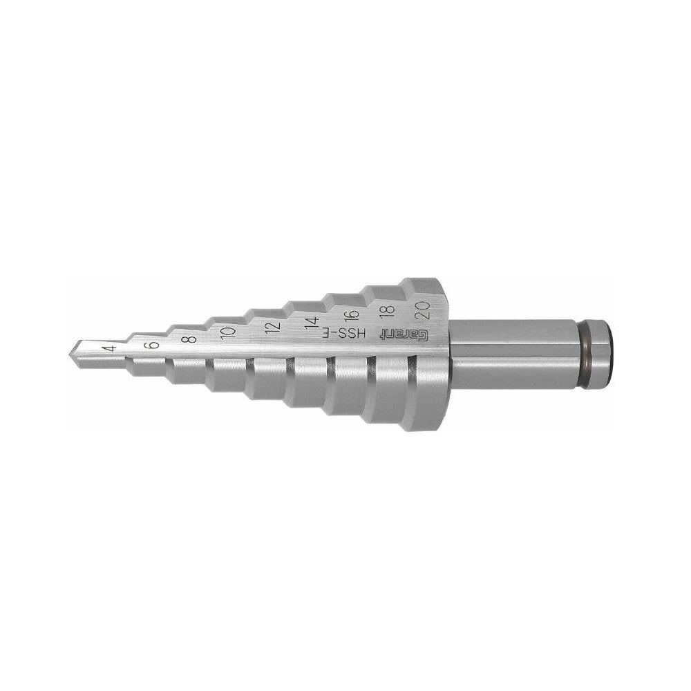 4-20mmx2mm HSS Step Drill Split Point - 8mm Shank