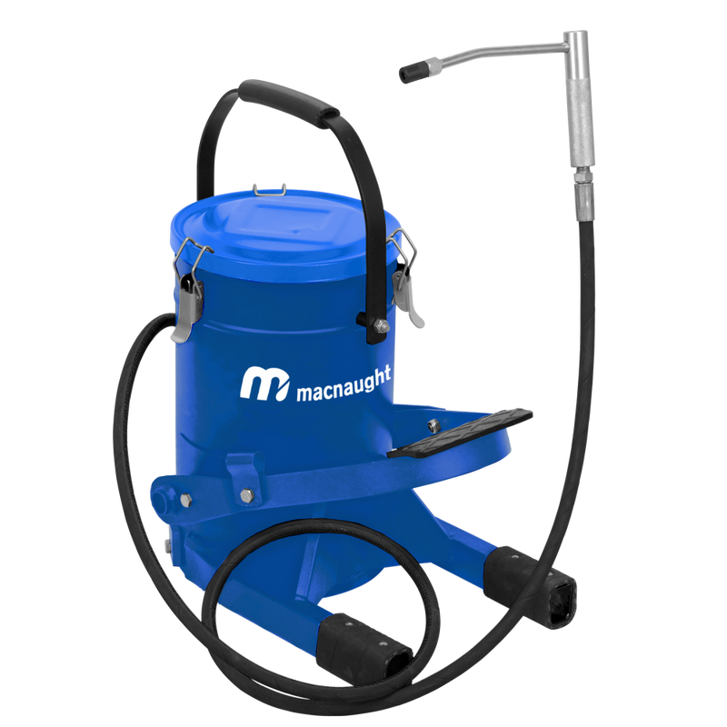 MACNAUGHT FOOT OPERATED 10KG GREASE BUCKET PUMP